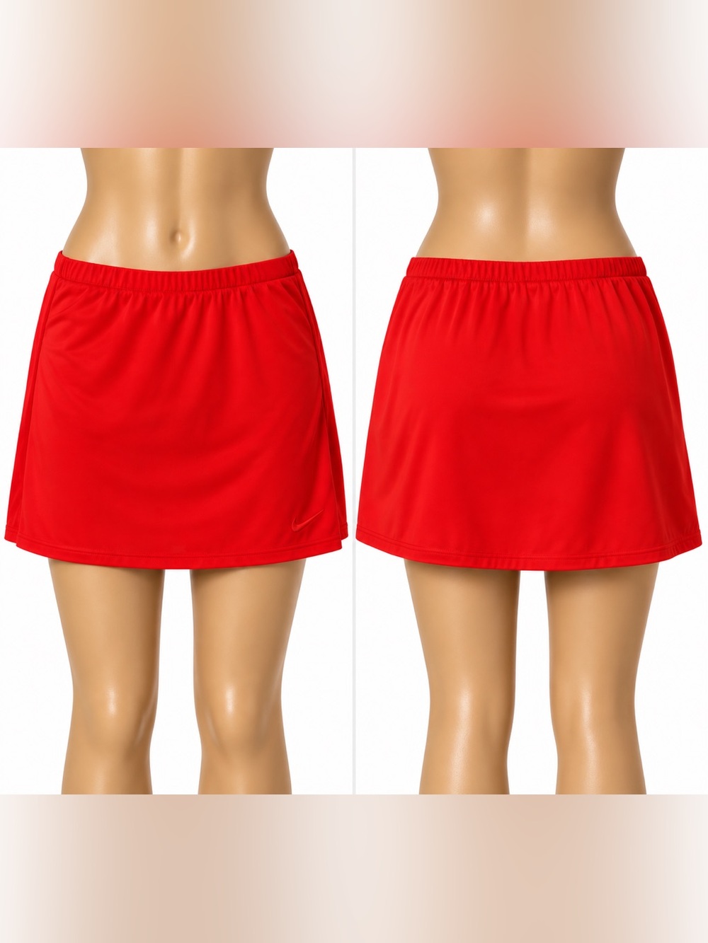 Nike Dri-FIT Red Skort Built In Shorts Tennis Golf Athletic Skirt Women’s M